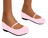 Kids Pink Satin Shoes
