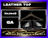 LEATHER TOP