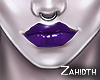 Purple Glossy Lipstick