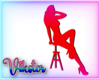 v woman silhouette 