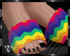 ▲Vz' Rainbow flip flop