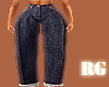 Cuffed Hem Flare L