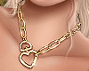 🍂 HeartChain Necklace