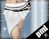 [PLM] white mini skirt