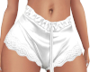White Silk RLL Shorts