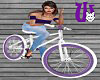 Avi On Bike purple