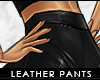 - leather capri pants -
