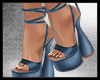 Liam Blue Heels