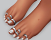 DRV Feet Nails White
