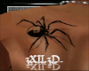 3D Spider Bck Tattoo