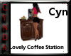 Coffee Station w/poses
