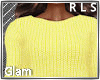G Yellow Sweater RLS