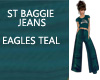 ST BAGGIE JEANS TEAL