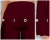 ❀ Flare Trousers Wine