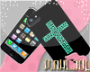 <P>Iphone Black Cross