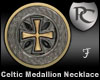 Celtic Medal Necklace