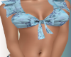 Blue Design Halter