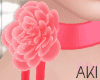 Aki Flower Choker RD