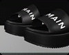 Balenc Black Slides