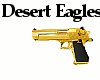 Gold Desert Eagles Dual