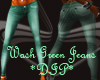 *DIP* Wash-Green Jeans