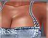RSS HEARTS BLUE TOP DV