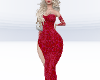 red dress