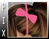 |Px| Pink Bow Headband