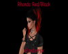 Rhonda Red/Black