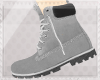 ! Gray Boots