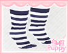 [Pup] Socks! Navy Blue w