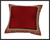 Single Red CT Pillow ~