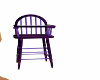 [J] Purple high chair