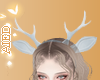 Glass Deer Antlers + Ear