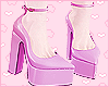 Pointed Pumps Lilac
