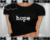 HOPE Black Tshirt