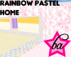 (BA) Rainbow Pastel Home