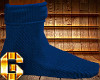 Blue Comfy Socks