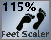 Feet Scaler 115% M