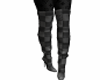LV Grey Nigo Thigh Boots