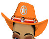 cowboy hat orange