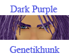 Dark Purple Eyebrows