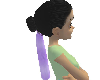 (na)baby purple ponytail