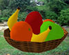 Fruits on Basket Plate