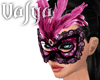 JESS Pink Burlesque Mask