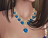 Sapphire Gold Necklace