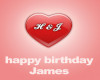 Happy Birthday James