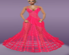 pink web dress