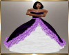 Purple Fncy Ballgown
