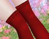 w. Cute Red Socks